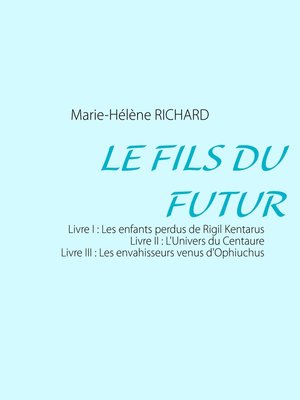 cover image of Le fils du futur